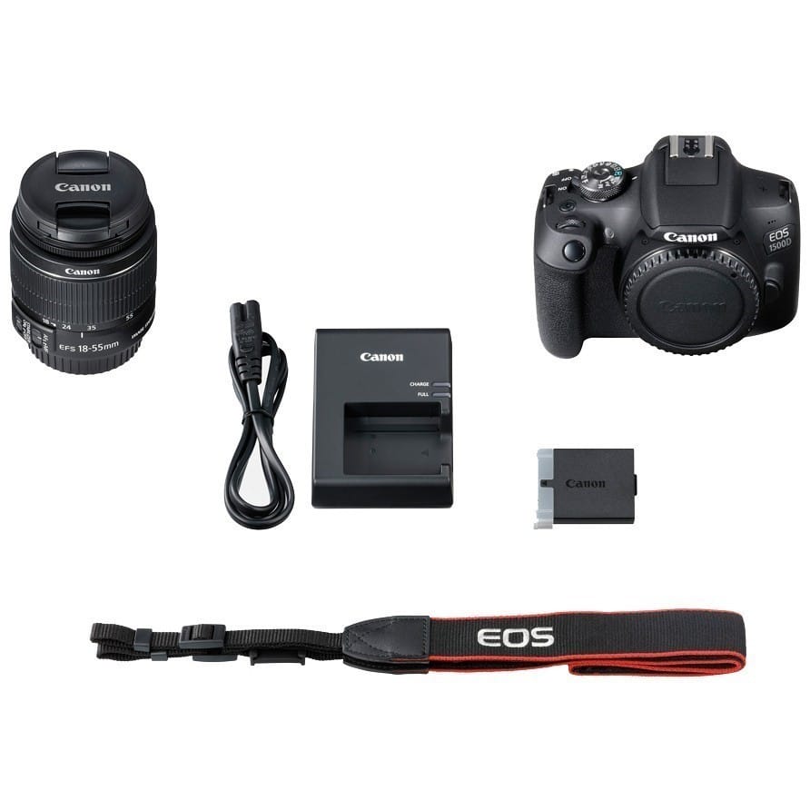 Canon EOS 1500D DSLR KIT with Dual 1855mm +55250mm Lens Online in