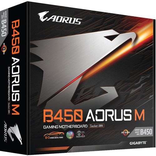 Buy Gigabyte B450 AORUS M AM4 Micro ATX Motherboard Online in India at