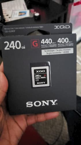 Buy Sony 240GB G Series XQD Memory Card Online in India at Buy Sony 240GB G Series XQD Memory Card Online in India at