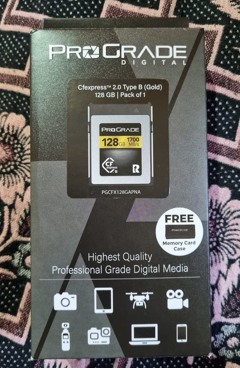 Buy ProGrade Digital 128GB CFexpress 2.0 Type B Gold Memory Card in